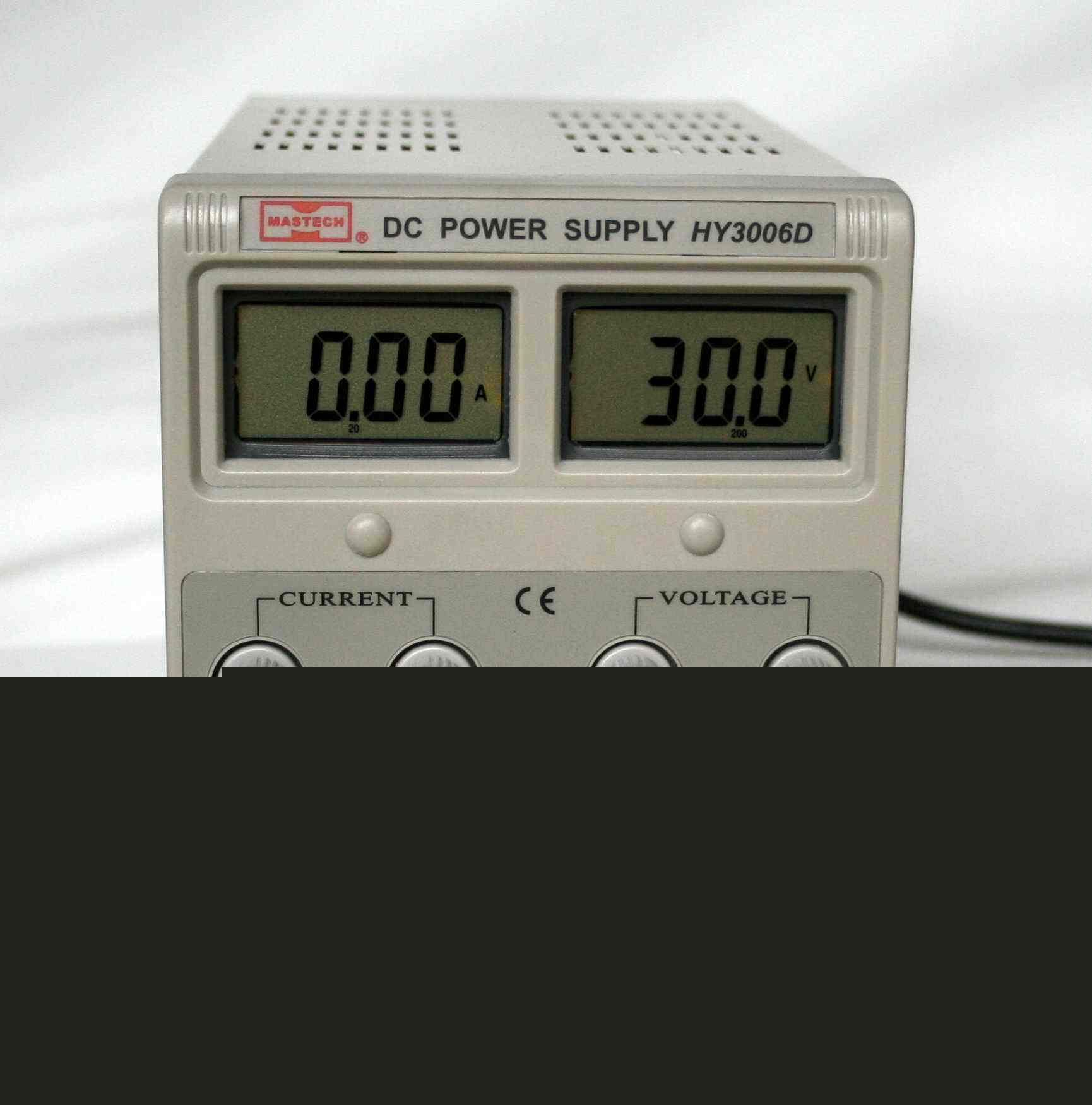 New mastech regulated lab dc power supply 0-30V 0-6A