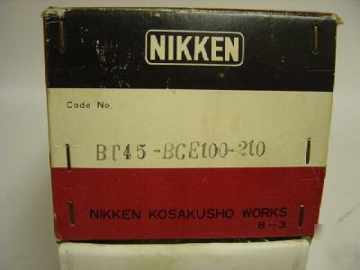 Nikken bt-45 bcb 100 micro cut boring arbors