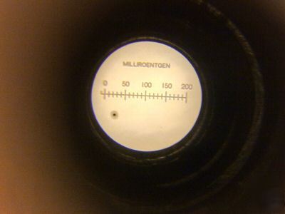 Self reading radiation dosimeter gamma/x-ray 200MR nde