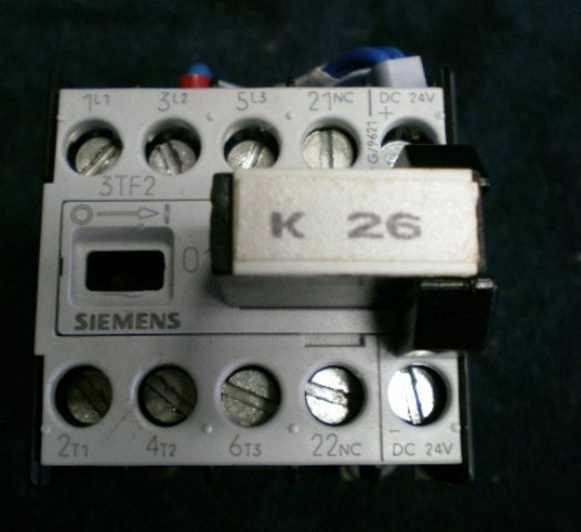 Siemens contactor plc controller 3TF2001-0BB4