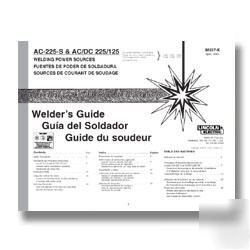 Welder 's guide for beginner 37P