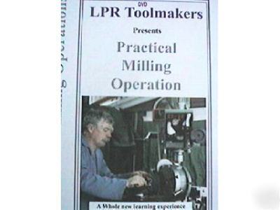  milling machine operations for learner on dvd 