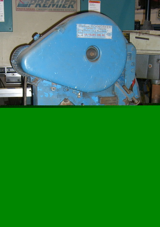 Mubea 21 ton mechanical ironworker