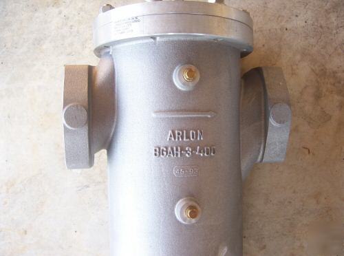 New fairey arlon BGH400 inline filter housing & element