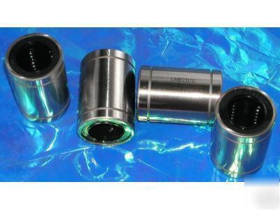 4 linear motion ball bearings bushing lme-8 uu aj