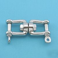 Jaw & jaw swivel 316 stainless steel 5/16