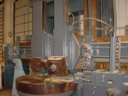 King manual vertical turret lathe 62