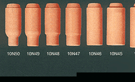 New 10N48 #6 alumina nozzles- tig - qty/10Â - 