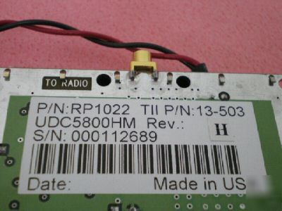 Teletronics up / down converter 5800HM 2.4-5.8GHZ 500MW