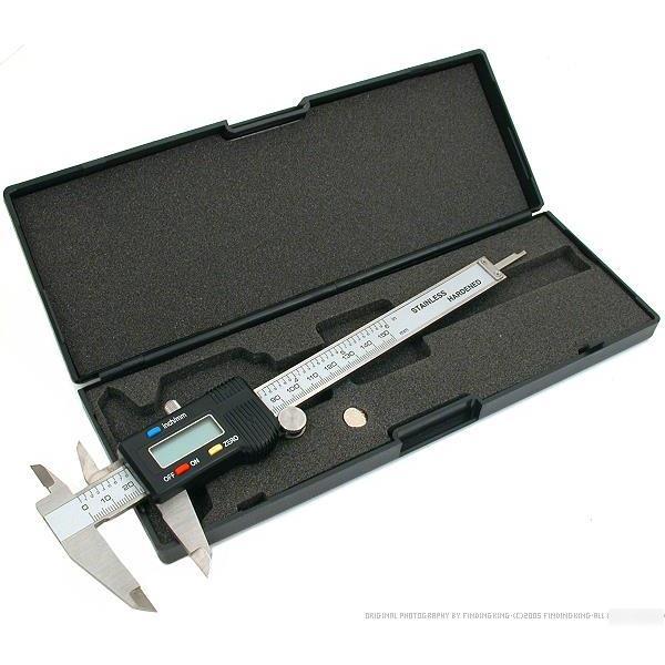 Vernier digital caliper automotive lcd tool 152MM 6