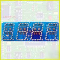 Ultra bright led seven segment display electronic pcb