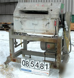 Used: s f scheer strand pelletizer, model SGS600. 24