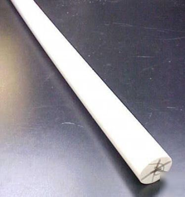 Virgin teflon rod 1 1/4