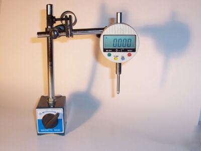 electronic digital dial indicator with magnetic base