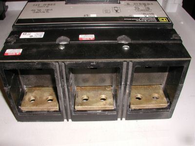 Square d MHP36400 circuit breaker 400 amp 3 pole 600 v