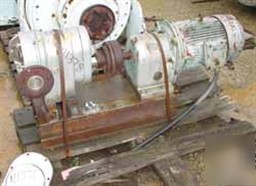 Used: rotary lobe positive displacement pump, 316 stain