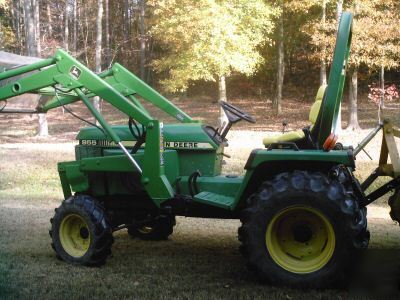 1997 john deere 955 4X4 tractor