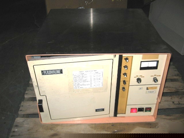 A27795 plasmaline tegal 400 barrel etch plasma, parts/