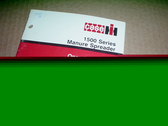 Case ih 1500 spreader operator manual