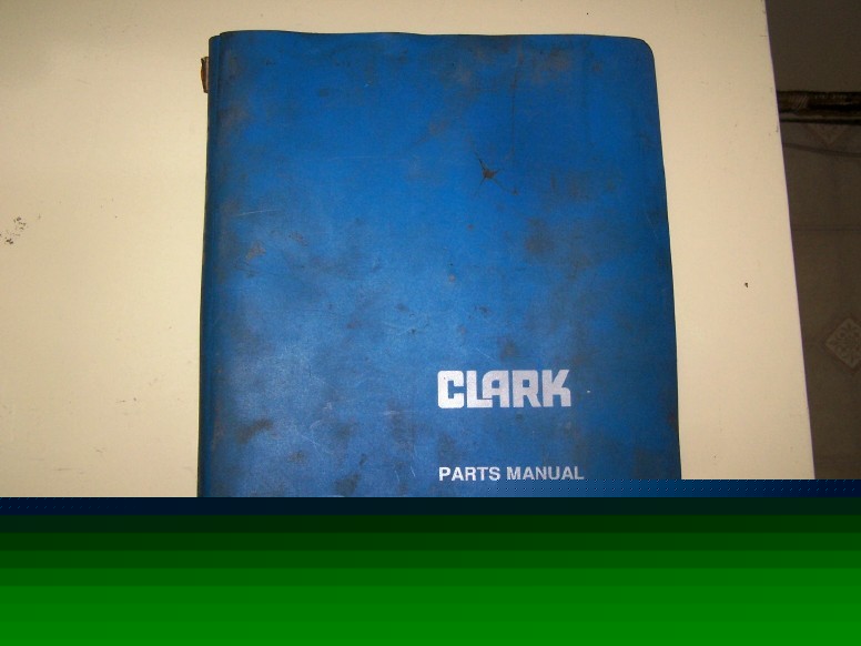 Clark fork lift forklift parts manual