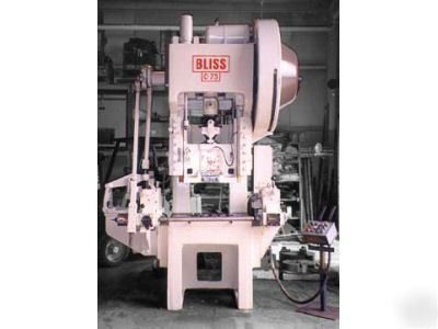 Bliss model C75 gap frame press