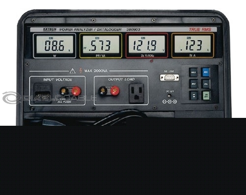 Extech 380803 true rms power analyzer datalogger