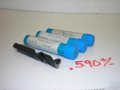New 3 brand chicago- latrobe flat twist drill .590''+/-