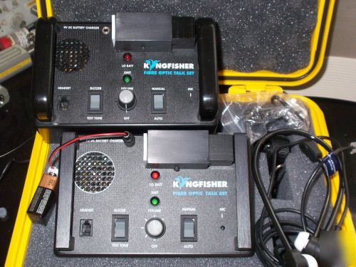 Kingfisher K1025 bs fiber 1550 nm fibre optic talk sets