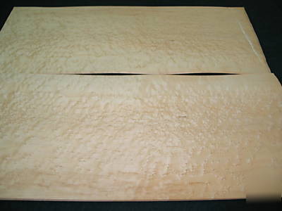 1/32TH thick birdseye maple veneer 30 sq. ft. lot 3104