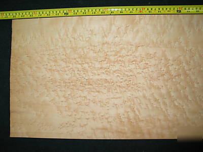 1/32TH thick birdseye maple veneer 30 sq. ft. lot 3104