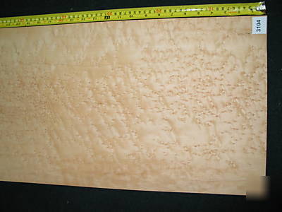 1/32TH thick birdseye maple veneer 30 sq. ft. lot 3104