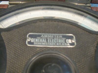 Antique general electric alternating current ammeter