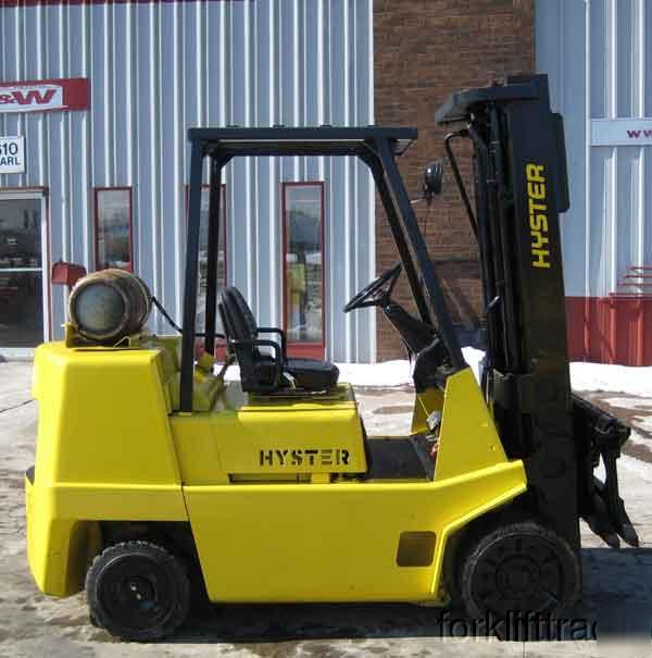 Hyster cushion 8,000LB forklift lifttruck