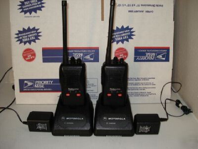 Motorola radius SP50 vhf 10 ch racing police radios 