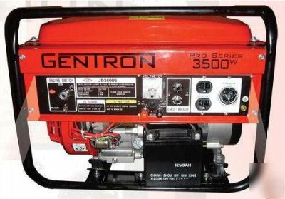 New 3500 watt gas powered portable generator