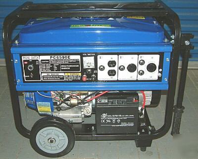 New 6.5KW peak (5.5KW output) gasoline generator brand 