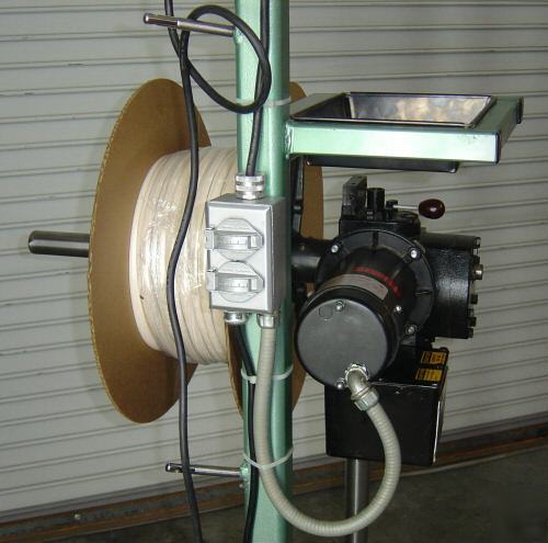 Rapid air flex profile reel coiler 