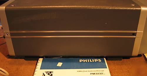 Philips PM3232 10MHZ 2 channel oscilloscope