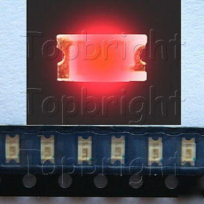 300 pcsÂ 0603 smt smd 300 mcdÂ red led free ship