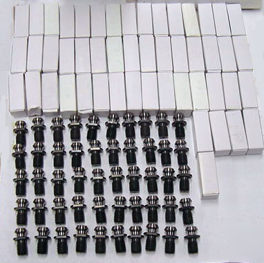 50 pc okuma howa cat 50 x 60 deg. non-coolant pull stud