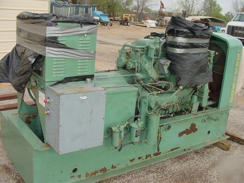 100 kw delco gm diesel generator low hours