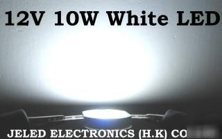 10PCS 10W highpower white star led 700 lumen 12V use