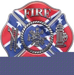 Firefighter decal reflective 4