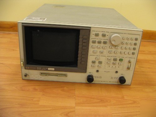 Hp 8753D network analyzer 30 khz - 3 ghz