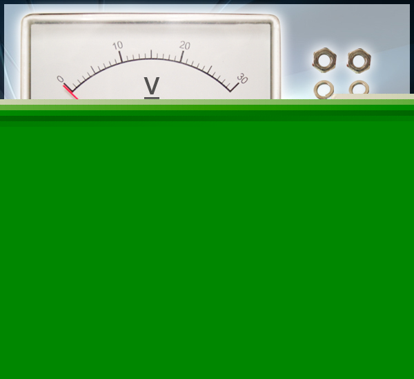 30V dc analog solar panel meter battery voltmeter
