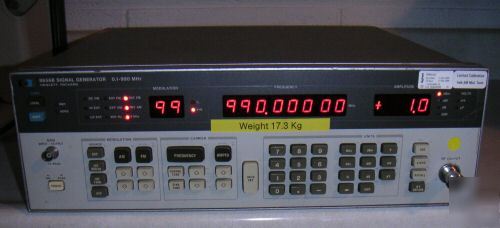 Agilent/hp 8656B signal generator 100KHZ - 990MHZ