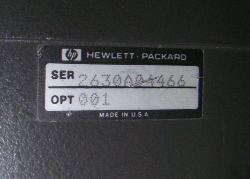 Agilent/hp 8656B signal generator 100KHZ - 990MHZ