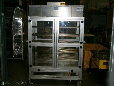 Clean link hepa wafer transport cart