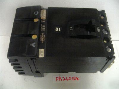 FA26015AC i-line square d circuit breaker 2P 15A 600V