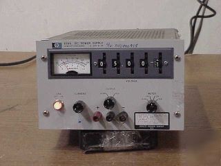 H.p. #6111A dc power supply